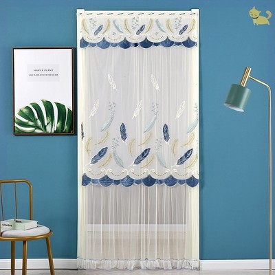 网红202s1 autumn door curtain cloth l art mosquito-proof mes