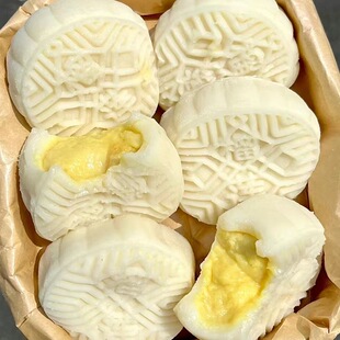 代餐减肥餐主食0脂肪0蔗糖0反式脂肪酸糖人专用低负担适合减脂期的食物榴莲冰皮月饼中秋团圆冰爽独立小包装携带细腻绵密软糯Q弹