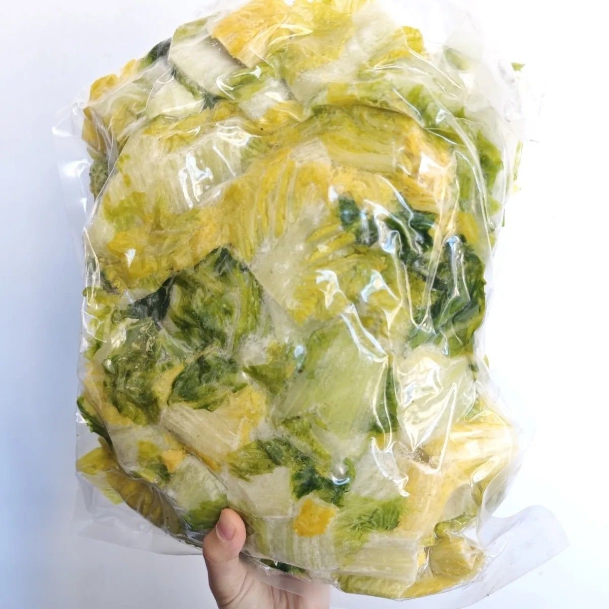 【冻白菜趴了颗】蘸酱菜农家冻干菜正宗趴了棵绿色新鲜天然冷冻