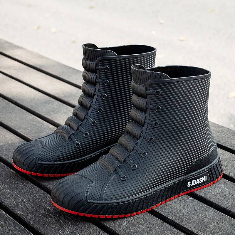 100% Waterproof Unisex Ankle Rain Boots: All Sizes - Taobao product photo 2