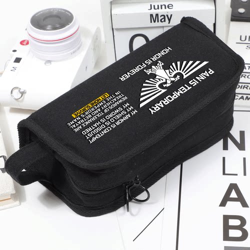 青年上物周边笔袋帝国双头鹰同款