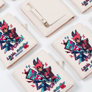 地狱客栈周边沃克斯阿拉斯托voxal电鹿同人零钱包卡包一体女学生