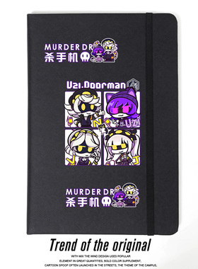 无机杀手Uzi N 周边Murder Drones动漫游戏 绑带 记事本 笔记本子