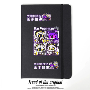 无机杀手Uzi N 周边Murder Drones动漫游戏 绑带 记事本 笔记本子