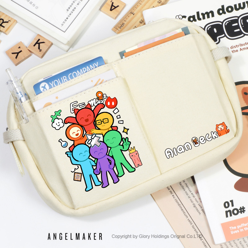 火柴人AlanBecker动漫收纳笔袋