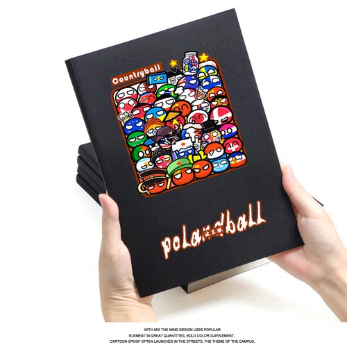 国拟波兰球周边CH大号笔记本子