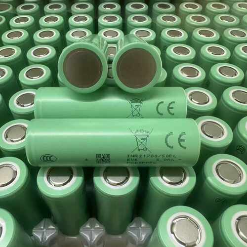 A品EVE亿纬21700电池50PL5000mAh全极耳高倍率20C放电手电钻航模