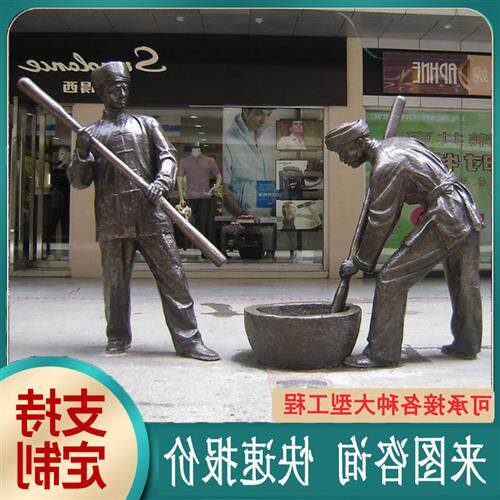 铸铜雕塑黄铜古代名人雕像户外园林校园民俗文化雕锻铜人物雕塑