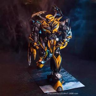 现货Comicave变形金刚大黄蜂双头雕CS/合金可动模型手办玩