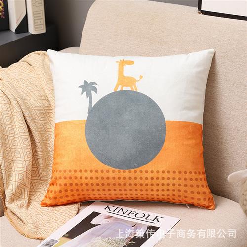 定制抱枕套枕头靠枕床头靠垫枕芯护腰沙发卧室车载家居