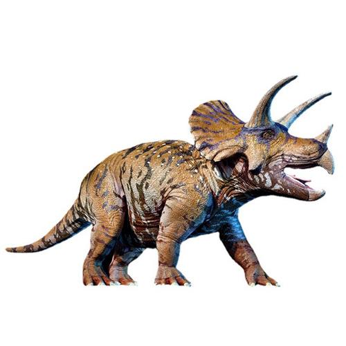 大型仿真三角龙景区主题公园室内户外展览电动可发生机械恐龙模型