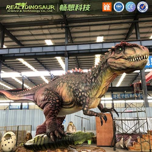 景区文旅公园仿真恐龙模型儿童乐园硅胶大型机电仿真恐龙制作