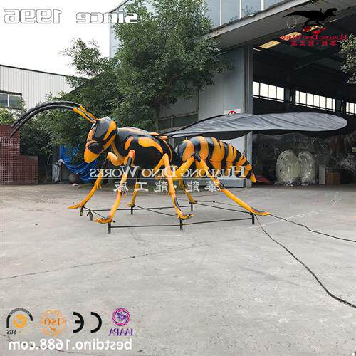 大型景区游乐园公园美陈引流仿真昆虫模型制作源头厂家