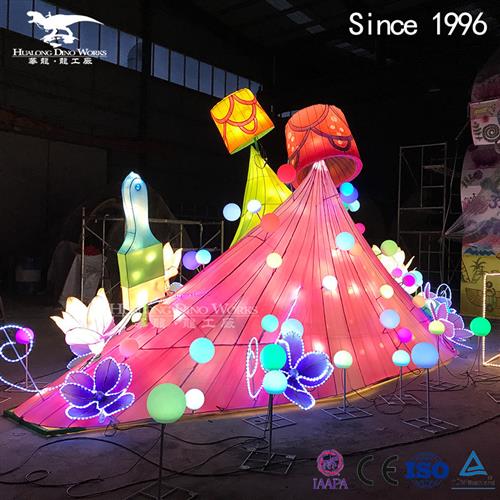 公园景区夜游主题项目制作工厂主题彩灯灯会美陈模型