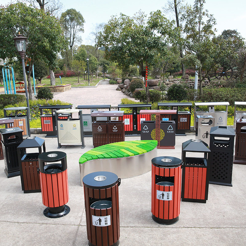 户外不锈钢垃圾桶多功能耐用环卫果皮箱公共场所分类垃圾箱子圆桶,商业/办公家具,垃圾筒/烟灰皿/垃圾桶,淘宝优惠券,粉丝福利购,淘宝优惠卷