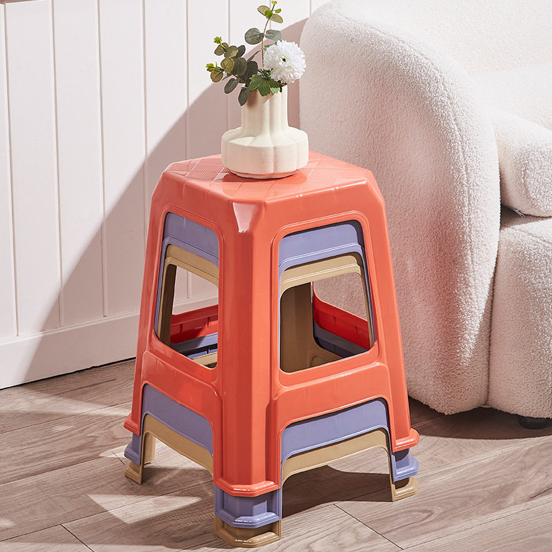 加厚家用成人高凳椅大排档户外防滑防摔高脚凳方形塑料凳子,住宅家具,其它凳子,淘宝优惠券,粉丝福利购,淘宝优惠卷