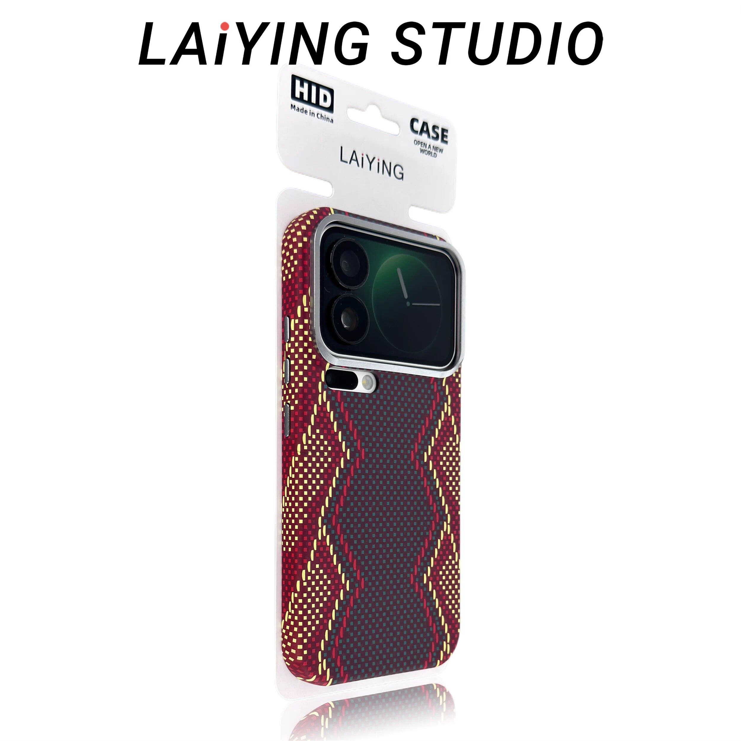 赤蛇权仗纤维纹适用苹果17ProMax手机壳新款iPhone17Pro保护套全包凯夫拉17pm磁吸超薄防摔ip碳纤维高级男外Q