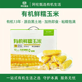 物元 低脂早餐非转基因 东北新鲜黄糯玉米真空包装 农场 有机玉米