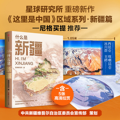 【尼格买提推荐】什么是新疆 星球研究所 著 国民地理书《这里是中国》之看遍中国区域地理系列 新疆篇 新疆地理人文 正版书籍