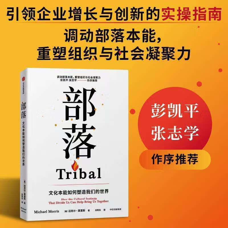 正版 部落 文化本能如何塑造我们的世界 彭凯平 张志学作序推荐 在多重身份认同中 找到你的归属感 迈克尔·莫里斯 著 文化冲突