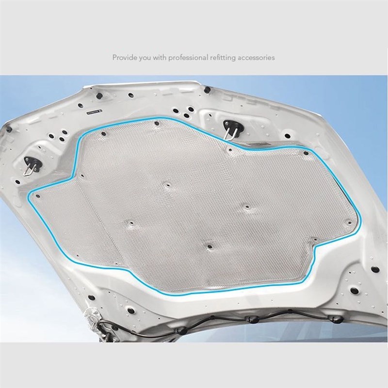 Car Engine cover Firewall Mat Pad CoverJ Deadener Interior H