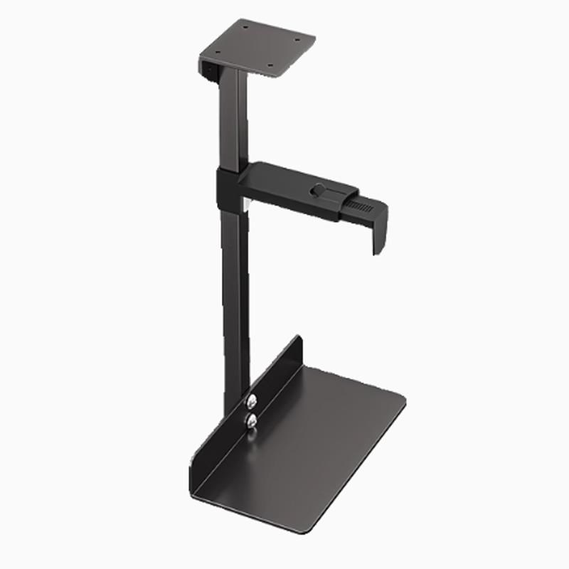 电脑主机托架悬挂式桌下主机收纳架D台式机箱悬空吊架主机散热挂