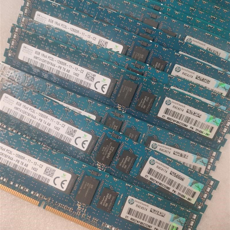 HP 原厂服务器内存 8G 1Rx4 PC3L-12800R OPN:731656-081