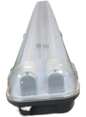 AC220V 2x18W LED灯 带蓄C电池,后备时间45min 双管日光灯