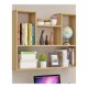 dormiktory board wall Creative shelf hanging bedroom bookcas