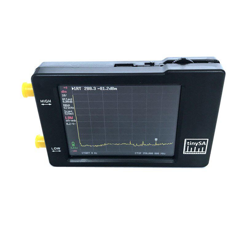Stock Hand held tiny Spectrum anIalyzer TinySA 2.8