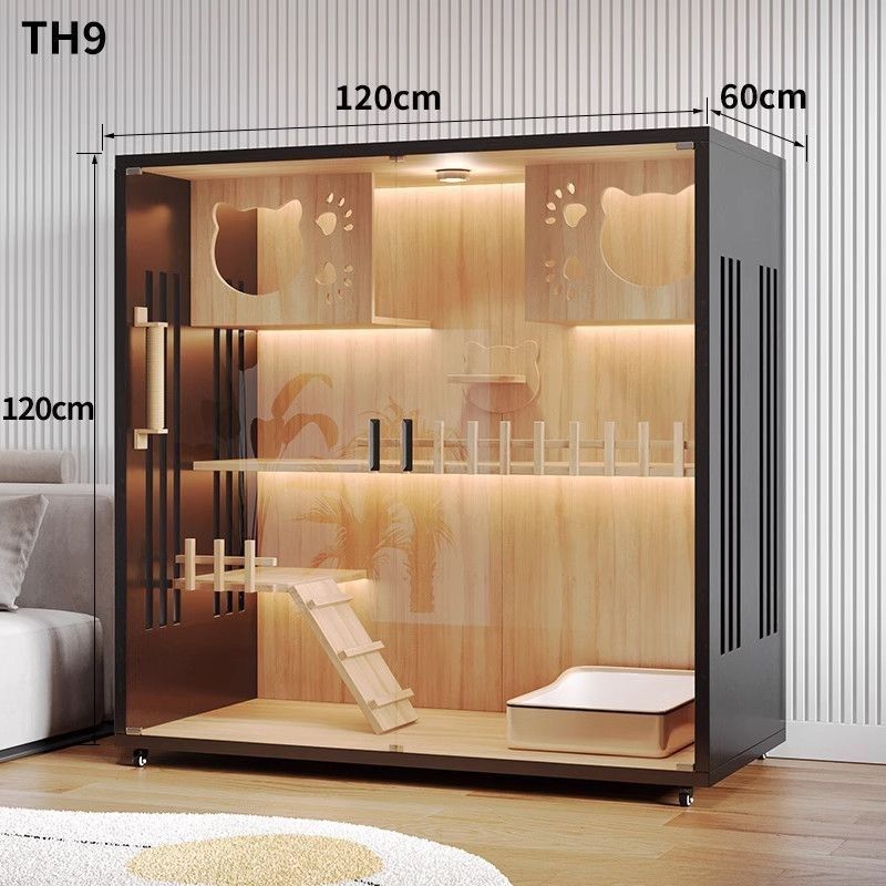 猫别墅猫笼子家用室内猫猫t屋超大自由空间猫咪房子实木猫窝舍猫,宠物/宠物食品及用品,猫笼子/猫别墅,淘宝优惠券,粉丝福利购,淘宝优惠卷