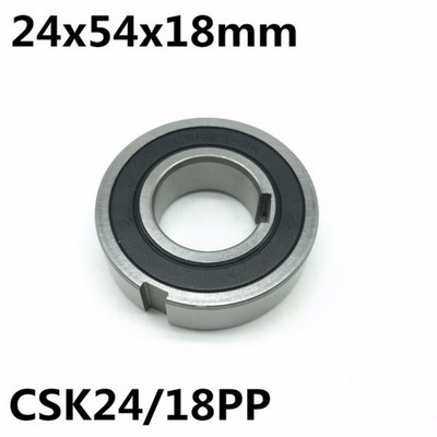 CSK24/18PP 24xl54x18 mm One Way Bearing With Keyway Sprag Fr