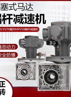 壹湾气动蜗轮蜗杆减速机HL-025/03D3/050活塞式马达大扭矩可正反