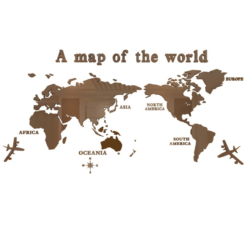 客餐桌厅装饰品沙发世界地图3d立体壁画J电视上方背景墙面挂件贴,家居饰品,文化墙贴,淘宝优惠券,粉丝福利购,淘宝优惠卷