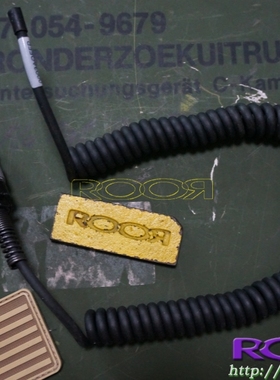 RooR  镁鍕U-329 6 针 PRC-152/PRC-148 对V讲机 弹簧插头线