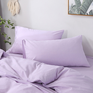 纯棉40a60枕头套58 30乳胶35v小号55枕套70 38 45 65 50x80大85