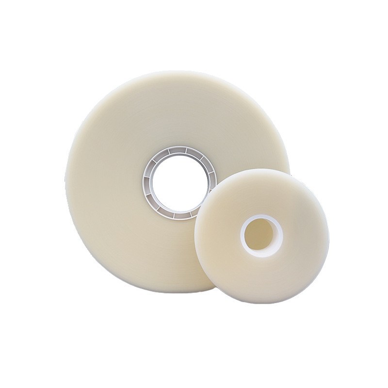 OPP透明束带500m加长立式束带机通用膜带捆扎机胶带X热熔束扎胶带