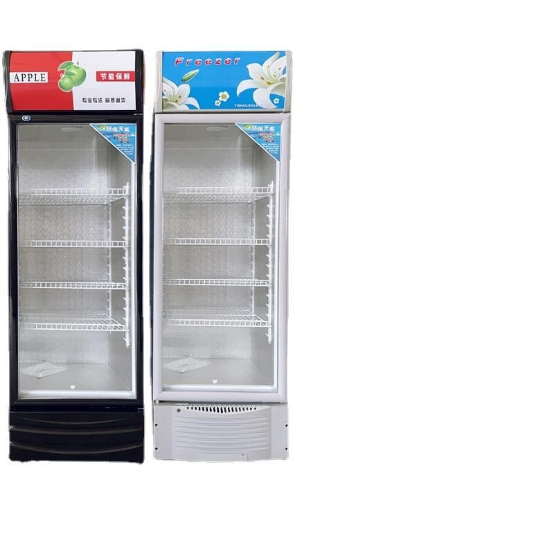展示柜冷藏保鲜柜立o式商用冰箱双门冷饮啤酒柜饮料柜冷藏冰柜