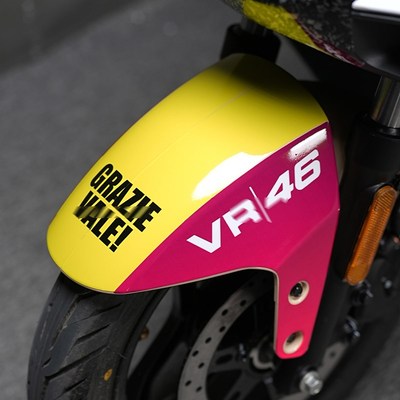 适用九号MZMIX版画贴纸车身拉花贴G花防水保护贴膜电动车改装配件