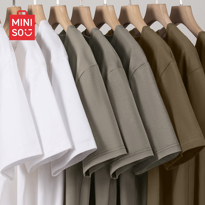 220G重磅宽松纯棉短袖t恤