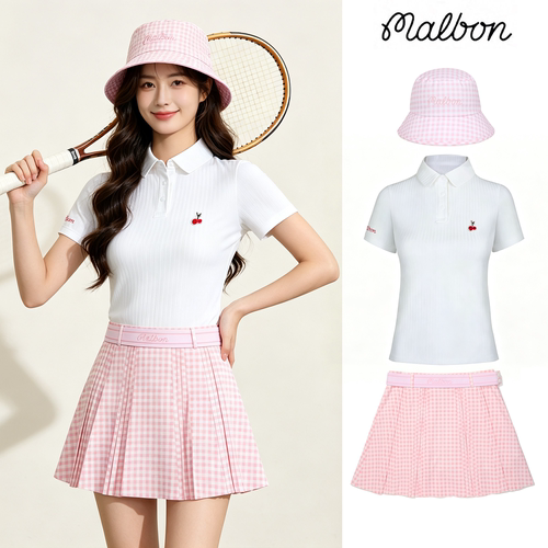 MALBON高尔夫运动网球服女士套装