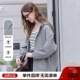 宽松百搭帽衫 betu百图空气棉灰色连帽卫衣外套女2025年秋季 新款