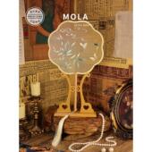 Mola.Word 刻字 扇双面绣圆扇古扇圆扇绣扇双面绣b