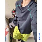 葡萄紫色速干运动套装女夏薄款网球服防晒长袖t恤骑行服漂流穿搭，男装T恤，星座513A