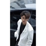 美式垫肩短款外套男潮牌痞帅立领机车夹克513AJK2095P60，男装夹克，星座513A