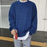 纯色毛衣男圆领宽松长袖针织上衣百搭5新款线衣513AMY2219P37，男装针织衫/毛衣，星座513A