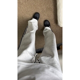 白色运动裤高个子加长版束脚裤休闲三条杠卫裤513ACK2164P35，男装休闲裤，星座513A