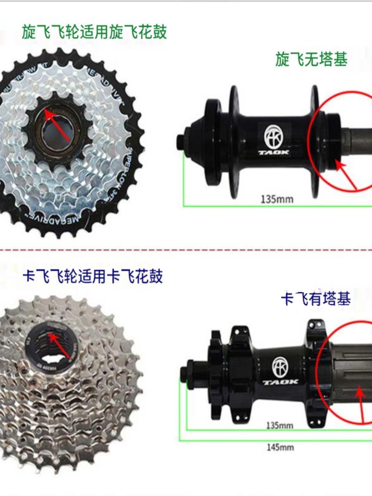 变速山地自行车改装电动车电机36v48v250350w500w前后驱改装电机