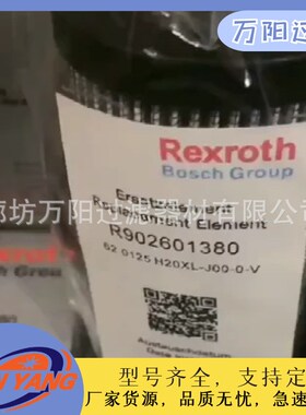 R902601380 液压油滤芯 62.x0125 H20XL-J00-0-V用于工业机械设备