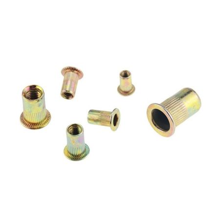 165PCS/BOX M3 M4 M5 M6 M8 Pull RCivet Nut Mixed Zinc Plated